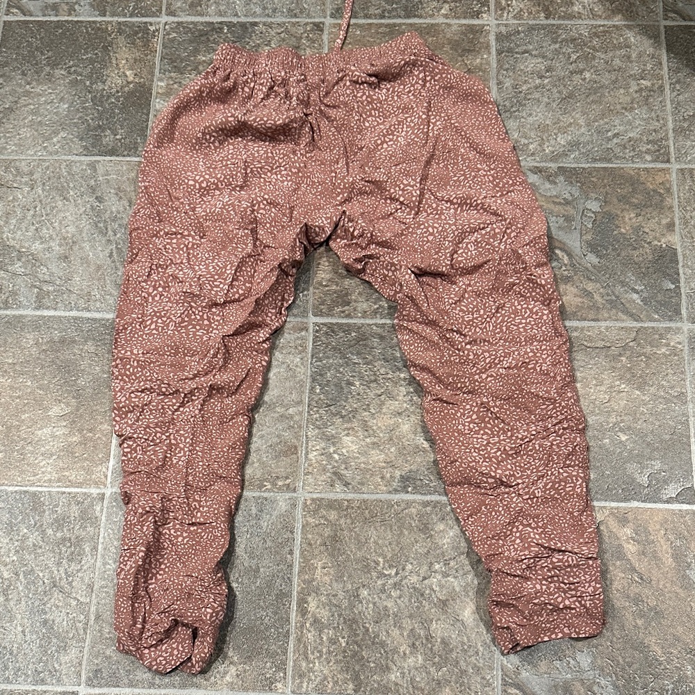 Thread & Supply Brown Patterned Pants - image 2